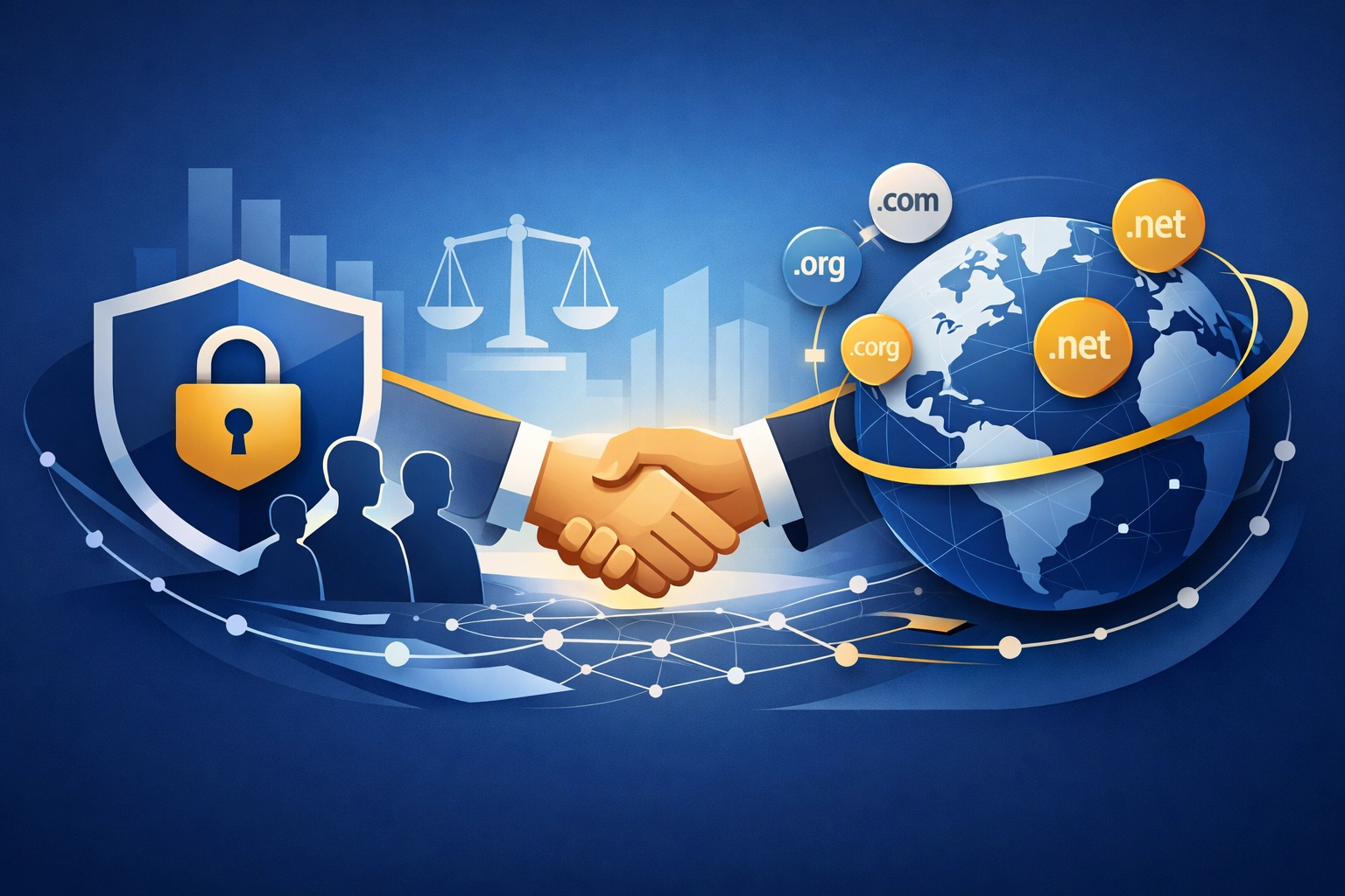 Governance-Driven Privacy-First Domains: Co-Branding Across 500+ TLDs