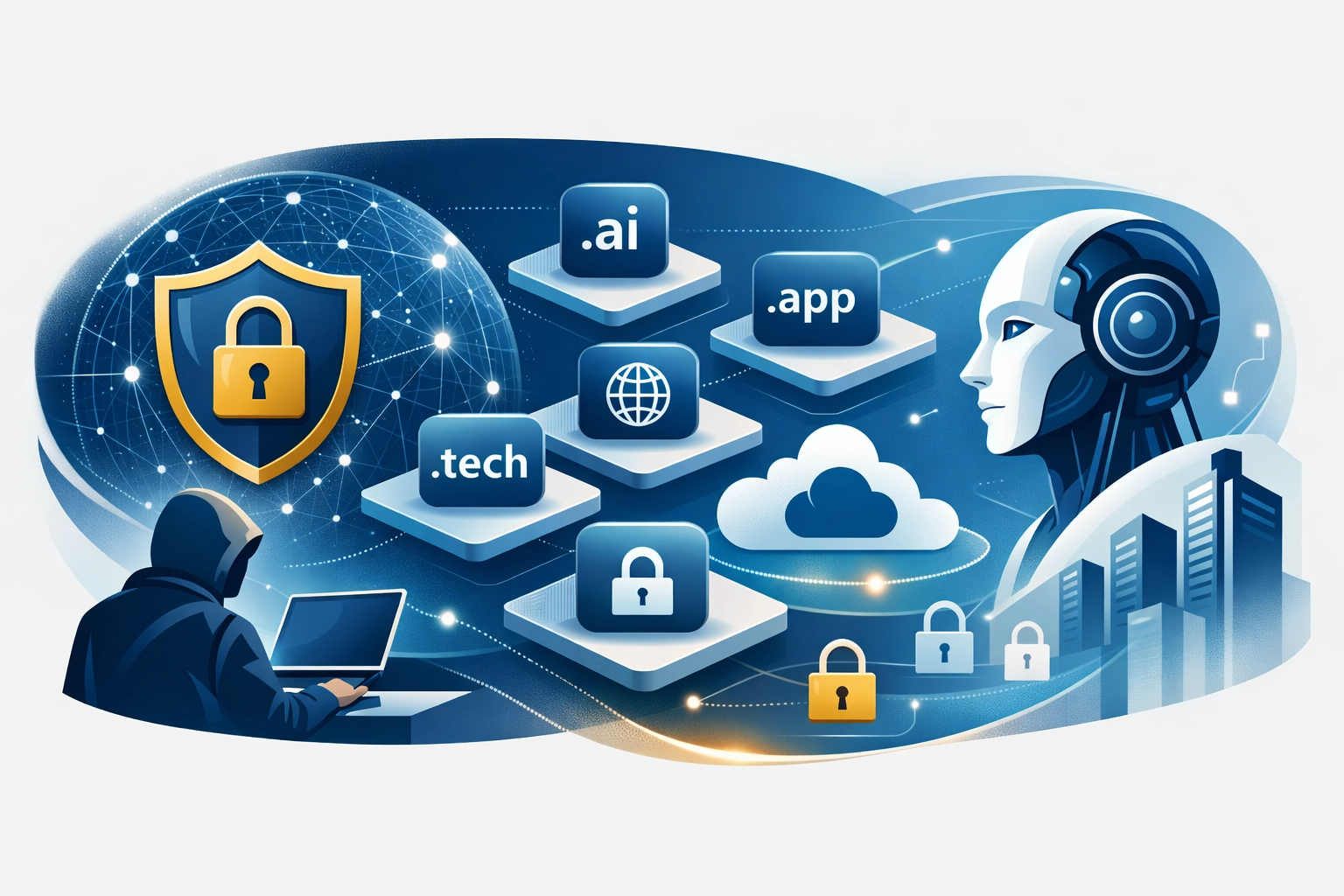 Privacy-First Domain Portfolios for AI SaaS Brands: Navigating 500+ TLDs Without Diluting Identity